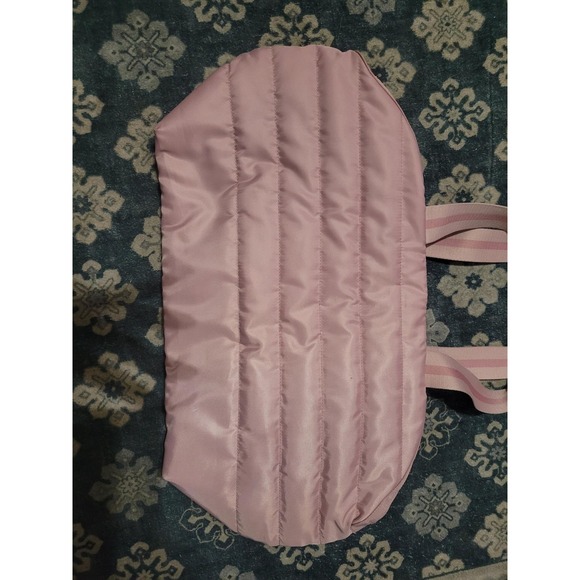 Victoria's Secret Pink‎ Quilted Tote Bag Purse Carryall Travel Gym - Picture 2 of 5